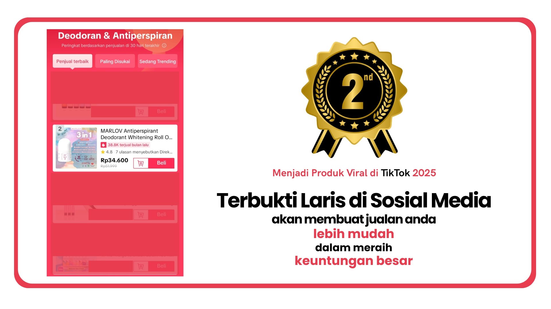 MENJADI PRODUK VIRAL DI TikTok 2025